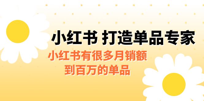 某公众号付费文章《小红书 打造单品专家》小红书有很多月销额到百万的单品-千寻创业网