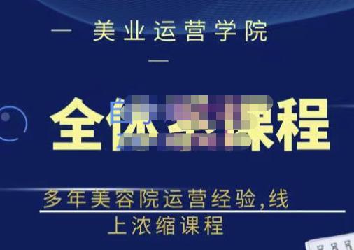 郑芳老师·网红美容院全套营销落地课程，多年美容院运营经验，线上浓缩课程-千寻创业网