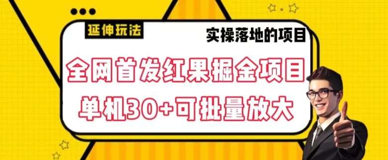 全网首发红果免费短剧掘金项目，单机30+可批量放大【揭秘】-千寻创业网