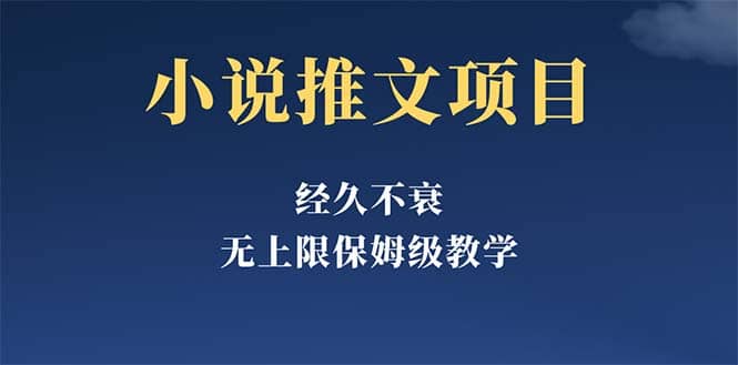 经久不衰的小说推文项目，单号月5-8k，保姆级教程，纯小白都能操作-千寻创业网