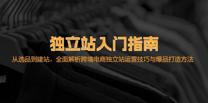 （12882期）独立站入门指南：从选品到建站，全面解析跨境电商独立站运营技巧与爆品…-千寻创业网