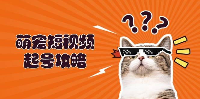 （13135期）萌宠-短视频起号攻略：定位搭建推流全解析，助力新手轻松打造爆款-千寻创业网