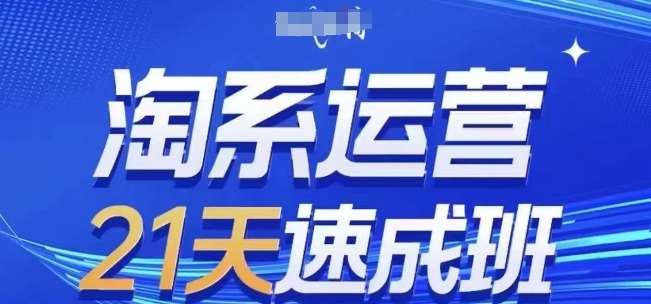 淘系运营21天速成班(更新24年8月)，0基础轻松搞定淘系运营，不做假把式-千寻创业网