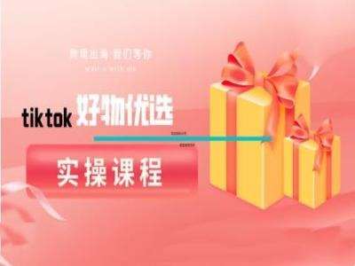 tiktok好物优选实操课程，好物分享操作技巧-千寻创业网