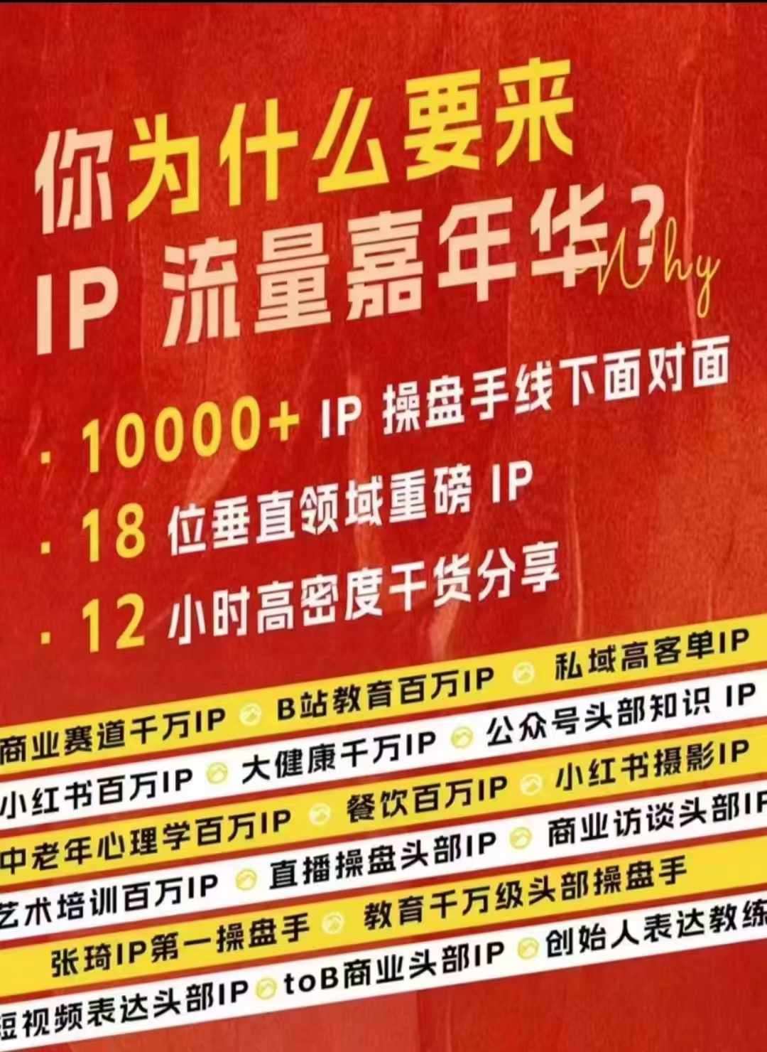 群响IP流量嘉年华，​现场视频+IP江湖2024典藏版PPT-千寻创业网