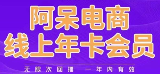 阿呆电商线上年会员，阿呆电商干货分享（更新中）-千寻创业网