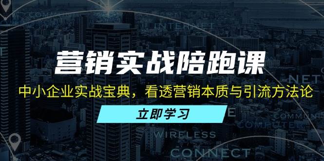 （13146期）营销实战陪跑课：中小企业实战宝典，看透营销本质与引流方法论-千寻创业网