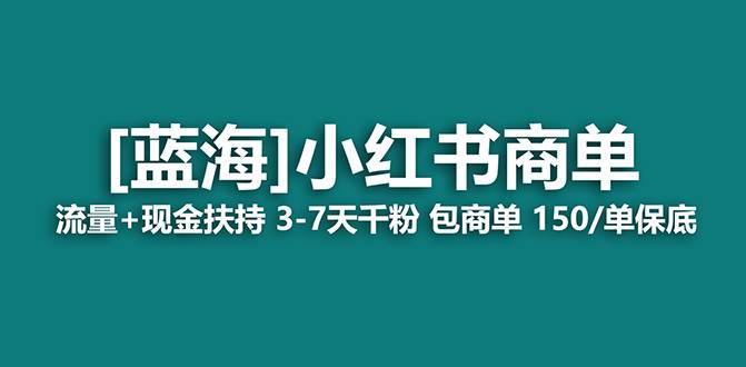 （7602期）【蓝海项目】小红书商单项目，7天就能接广告变现，稳定日入500+保姆级玩法-千寻创业网