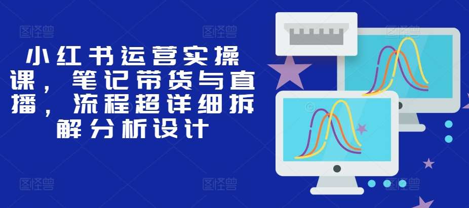 小红书运营实操课，笔记带货与直播，流程超详细拆解分析设计-千寻创业网