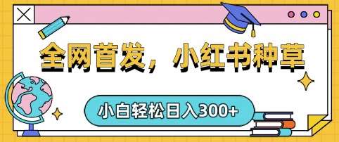 小红书种草，手机项目，日入3张，复制黏贴即可，可矩阵操作，动手不动脑【揭秘】-千寻创业网